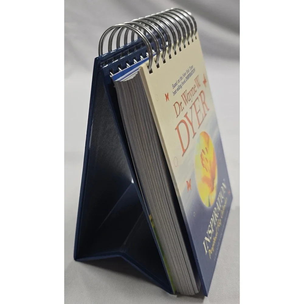 Inspiration Perpetual Flip Calendar by Dr. Wayne W. Dyer - Spiritual Affirmation